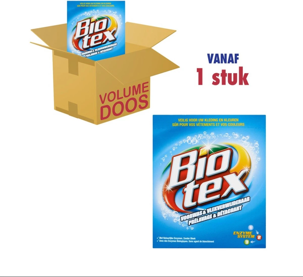 Biotex Voorwas En Waskrachtversterker Waspoeder - 4 Kg 6 Biotex Voorwas En Waskrachtversterker Waspoeder - 4 Kg - Afbeelding 4