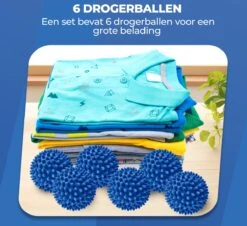 Roegaarden Drogerballen - Wasbollen - 6 Stuks - Siliconen - Sneller Droog - Anti-kreuk 17 Roegaarden Drogerballen - Wasbollen - 6 Stuks - Siliconen - Sneller Droog - Anti-kreuk -Huishoudelijke Artikelen Winkel 1200x1100