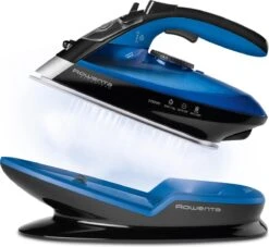 Rowenta Freemove DE5010 Stoomstrijkijzer Microsteam 400 Soleplate 2400W Zwart, Blauw 18 Rowenta Freemove DE5010 Stoomstrijkijzer Microsteam 400 Soleplate 2400W Zwart, Blauw -Huishoudelijke Artikelen Winkel 1200x1101 5