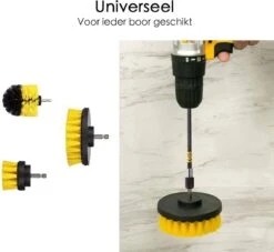 Professionele 4 Delige Borstelset Voor De Boormachine Incl. Verlengstuk, Deze Schoonmaak Schuurborstel Elektrisch Opzetborstel Schrobborstel Set Is Geschikt Als Schrobber Voor Badkamer, Auto, Keuken En Tuin 17 Professionele 4 Delige Borstelset Voor De Boormachine Incl. Verlengstuk, Deze Schoonmaak Schuurborstel Elektrisch Opzetborstel Schrobborstel Set Is Geschikt Als Schrobber Voor Badkamer, Auto, Keuken En Tuin -Huishoudelijke Artikelen Winkel 1200x1105 2