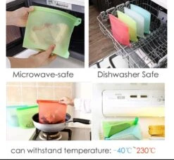 Siliconen Vershoudzakken - Set Van 8 ( 4x 1000ML + 4x 1500ML) -(Transparant, Rood, Groen, Blauw) - Duurzaam - Herbruikbaar - Vries & Hitte Bestendig - Meal Prep - Opbergzak Maatbeker Meal Prep Container 21 Siliconen Vershoudzakken - Set Van 8 ( 4x 1000ML + 4x 1500ML) -(Transparant, Rood, Groen, Blauw) - Duurzaam - Herbruikbaar - Vries & Hitte Bestendig - Meal Prep - Opbergzak Maatbeker Meal Prep Container -Huishoudelijke Artikelen Winkel 1200x1110 3