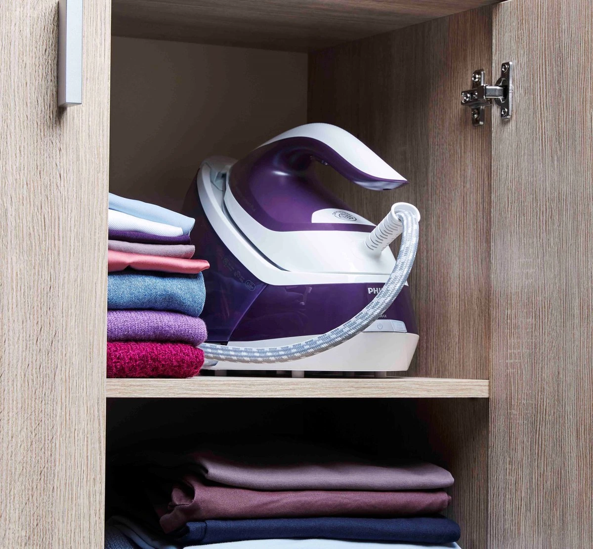 Philips PerfectCare Compact Plus GC7933/30 - Stoomgenerator - Paars 15 Philips PerfectCare Compact Plus GC7933/30 - Stoomgenerator - Paars - Afbeelding 13