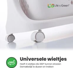Life’s Green® - Wasmand - Wasmand 3 Vakken - Wassorteerder - Ophangbaar -Huishoudelijke Artikelen Winkel 1200x1116 6