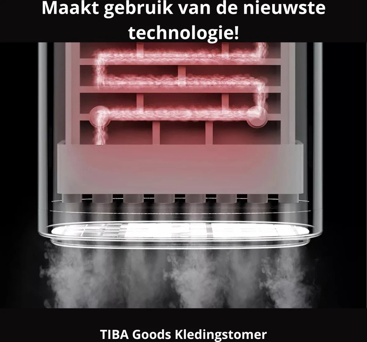 TibaGoods Luxe Kledingstomer - Handstomer - Ontkreuker - Stoomreiniger - Warmt Snel Op - Inclusief 2 Opzetborstels - 1600w - 250ml 12 TibaGoods Luxe Kledingstomer - Handstomer - Ontkreuker - Stoomreiniger - Warmt Snel Op - Inclusief 2 Opzetborstels - 1600w - 250ml - Afbeelding 10