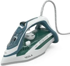 Tesla IR300BL - Stoomstrijkijzer - 2400W - Blauw / Wit