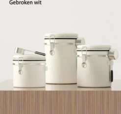 Koffiebonen Opbergbus- Koffiebonen Bewaren - Nieuw Voedsel Bewaren - Kitchen Merchandise - Vooraadbus - Bewaardozen - Kitchen Merchandise - 1.8L Vooraadpot - Voorraadpotten - Gebroken Wit Kleur - Opslagtank Voor Gedroogd Fruit- Opslag Van Koffiebonen 13 Koffiebonen Opbergbus- Koffiebonen Bewaren - Nieuw Voedsel Bewaren - Kitchen Merchandise - Vooraadbus - Bewaardozen - Kitchen Merchandise - 1.8L Vooraadpot - Voorraadpotten - Gebroken Wit Kleur - Opslagtank Voor Gedroogd Fruit- Opslag Van Koffiebonen -Huishoudelijke Artikelen Winkel 1200x1126 7