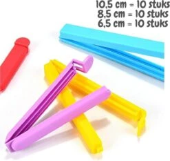 Vershoudclips - 30 Stuks - Vershoud Knijpers - Afsluitclips - Zakklemmen - Zaksluiter - Afsluiter Klemmen 11 Vershoudclips - 30 Stuks - Vershoud Knijpers - Afsluitclips - Zakklemmen - Zaksluiter - Afsluiter Klemmen -Huishoudelijke Artikelen Winkel 1200x1131 4