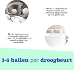 Casa Calma Drogerballen (6 Stuks) - Inclusief Opbergzakje - 100% Natuurlijk Schapenwol - Droger Ballen - Zero Waste Wasverzachter Bollen - Energiebesparend Drogen Met Droogbollen - Dryer Balls - Diervriendelijk & Milieuvriendelijk - Energie Besparen 12 Casa Calma Drogerballen (6 Stuks) - Inclusief Opbergzakje - 100% Natuurlijk Schapenwol - Droger Ballen - Zero Waste Wasverzachter Bollen - Energiebesparend Drogen Met Droogbollen - Dryer Balls - Diervriendelijk & Milieuvriendelijk - Energie Besparen -Huishoudelijke Artikelen Winkel 1200x1132 1