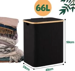 BrandtBergkamp Wasmand Zwart - 2 Stuks - Opvouwbare Wasmand - Wassorteerder - 150L -Huishoudelijke Artikelen Winkel 1200x1136 3