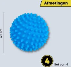 Merkloos 4x Wasdrogerballen - Drogerballen - Wasdroger Droogballen – Wasbol – Was Bal - Wasballen – Wasdroger - Ballen 9 Merkloos 4x Wasdrogerballen - Drogerballen - Wasdroger Droogballen – Wasbol – Was Bal - Wasballen – Wasdroger - Ballen -Huishoudelijke Artikelen Winkel 1200x1138 1