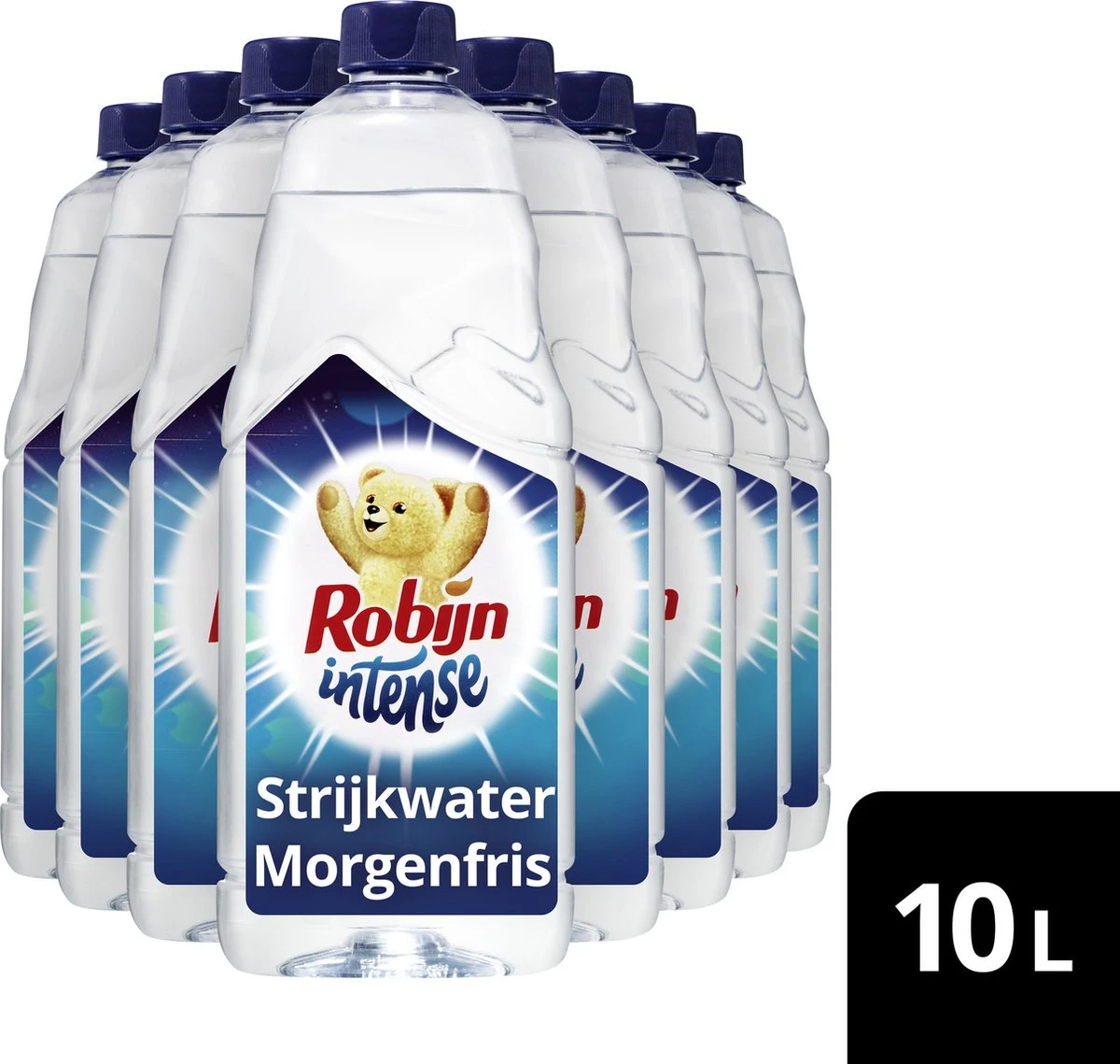 Robijn Morgenfris Strijkwater - 10 X 1L - Voordeelverpakking 3 Robijn Morgenfris Strijkwater - 10 X 1L - Voordeelverpakking