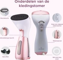 Luxe Kledingstomer - Handstomer - Handstoomreiniger - Stoomstrijkijzer - Stomer Kleding - Voor Op Reis - Roze 20 Luxe Kledingstomer - Handstomer - Handstoomreiniger - Stoomstrijkijzer - Stomer Kleding - Voor Op Reis - Roze -Huishoudelijke Artikelen Winkel 1200x1149 7