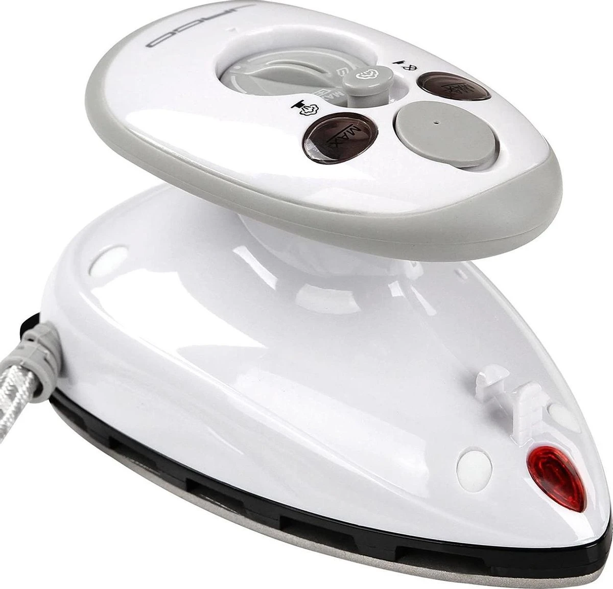 Trend24 - Strijkijzer - Stoomstrijkijzer - Reisstrijkijzer - Mini Strijkijzer - 420 W - Wit 4 Trend24 - Strijkijzer - Stoomstrijkijzer - Reisstrijkijzer - Mini Strijkijzer - 420 W - Wit - Afbeelding 2