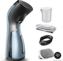 Carefree Kledingstomer - Handstomer - Stomer Kleding - Stoomstrijkijzer - Kleding Stomer - Blauw - Sinterklaas-