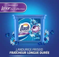 Dash All In 1 Wasmiddel Pods - Oceaanrust Wascapsules - Voordeelverpakking 3 X 40 Wasbeurten -Huishoudelijke Artikelen Winkel 1200x1156