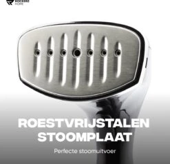 Kledingstomer - Handstomer - Stoomreiniger - Stomer - Inclusief Opzetborstel En Maatbeker - Groot Waterreservoir (300 Ml) - Snel Opgewarmd (30 Sec) - 3 Standen - 1500W - Merk: Rockerz Home - Kleur: Zwart -Huishoudelijke Artikelen Winkel 1200x1158 8