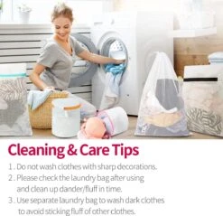 BOTC Waszakken - Wasnetten - Set Van 5 - Bescherm Je Wasgoed En Wasmachine - Transparant -Huishoudelijke Artikelen Winkel 1200x1160 6