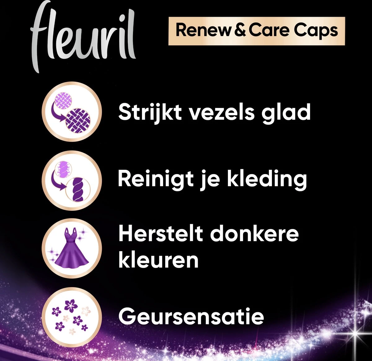 Fleuril Renew Zwart - Vloeibaar Wasmiddel - Voordeelverpakking - 65 Wasbeurten 9 Fleuril Renew Zwart - Vloeibaar Wasmiddel - Voordeelverpakking - 65 Wasbeurten - Afbeelding 7