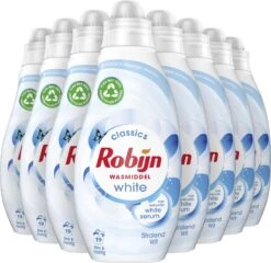 Robijn Klein & Krachtig Classics Stralend Wit Vloeibaar Wasmiddel - 8 X 19 Wasbeurten - Voordeelverpakking -Huishoudelijke Artikelen Winkel 1200x1165 1