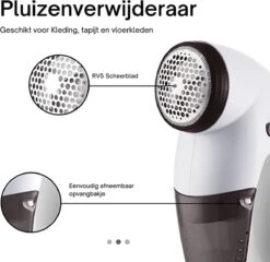 Pluizenverwijderaar - Pluizen Verwijderaar Elektrisch - Pluizendief Electrisch - Pluizentondeuse Kleding - Ontpluizer Zwart -Huishoudelijke Artikelen Winkel 1200x1166 5