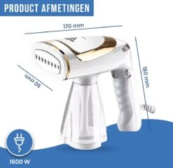 TibaGoods Luxe Kledingstomer - Handstomer - Ontkreuker - Stoomreiniger - Warmt Snel Op - Inclusief 2 Opzetborstels - 1600w - 250ml 21 TibaGoods Luxe Kledingstomer - Handstomer - Ontkreuker - Stoomreiniger - Warmt Snel Op - Inclusief 2 Opzetborstels - 1600w - 250ml -Huishoudelijke Artikelen Winkel 1200x1166 6