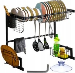 Afdruiprek Droger Zwart Voor Bestek Boven De Gootsteen 65 Cm X 29 Cm X 52 Cm 15 Afdruiprek Droger Zwart Voor Bestek Boven De Gootsteen 65 Cm X 29 Cm X 52 Cm -Huishoudelijke Artikelen Winkel 1200x1167 4