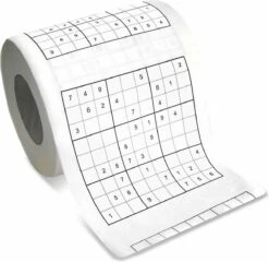 MikaMax Sudoku WC Papier - Sudoku - Iedervel Een Andere Sudoku - Toiletpapier - Puzzels - Puzzel -Huishoudelijke Artikelen Winkel 1200x1168 7