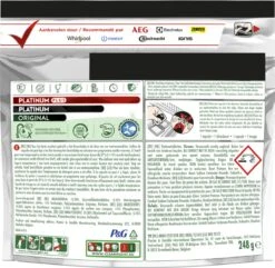 Dreft Platinum Plus All In One - Vaatwastabletten - Voordeelverpakking 5 X 16 Stuks -Huishoudelijke Artikelen Winkel 1200x1169 9