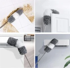 Vannons - Plumeau - Ragebol - Plumeau Uitschuifbaar Tot 245 Cm - Met Telescoopsteel - Wasbaar Microvezel - Grijs Wit 12 Vannons - Plumeau - Ragebol - Plumeau Uitschuifbaar Tot 245 Cm - Met Telescoopsteel - Wasbaar Microvezel - Grijs Wit -Huishoudelijke Artikelen Winkel 1200x1171 2