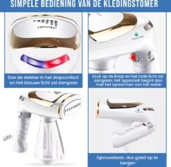 TibaGoods Luxe Kledingstomer - Handstomer - Ontkreuker - Stoomreiniger - Warmt Snel Op - Inclusief 2 Opzetborstels - 1600w - 250ml 17 TibaGoods Luxe Kledingstomer - Handstomer - Ontkreuker - Stoomreiniger - Warmt Snel Op - Inclusief 2 Opzetborstels - 1600w - 250ml -Huishoudelijke Artikelen Winkel 1200x1171 6