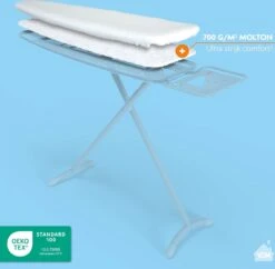 LaundrySpecialist Onderlegger Voor Je Strijkplankhoes - Molton Onderlegger - Universele Maat - Voor Extra Strijkcomfort - Geschikt Voor Je Strijkplank En Strijkplankovertrek - Zelf Op Maat Te Knippen 13 LaundrySpecialist Onderlegger Voor Je Strijkplankhoes - Molton Onderlegger - Universele Maat - Voor Extra Strijkcomfort - Geschikt Voor Je Strijkplank En Strijkplankovertrek - Zelf Op Maat Te Knippen -Huishoudelijke Artikelen Winkel 1200x1174 19