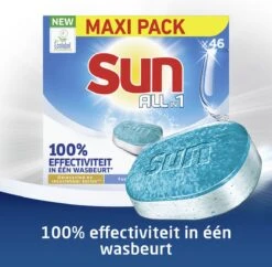 SUN® Sun All-in 1 Normaal Vaatwastabletten - 276 Tabletten - Voordeelverpakking -Huishoudelijke Artikelen Winkel 1200x1174 6