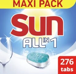 SUN® Sun All-in 1 Normaal Vaatwastabletten - 276 Tabletten - Voordeelverpakking -Huishoudelijke Artikelen Winkel 1200x1174 7