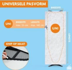 LaundrySpecialist Onderlegger Voor Je Strijkplankhoes - Molton Onderlegger - Universele Maat - Voor Extra Strijkcomfort - Geschikt Voor Je Strijkplank En Strijkplankovertrek - Zelf Op Maat Te Knippen 10 LaundrySpecialist Onderlegger Voor Je Strijkplankhoes - Molton Onderlegger - Universele Maat - Voor Extra Strijkcomfort - Geschikt Voor Je Strijkplank En Strijkplankovertrek - Zelf Op Maat Te Knippen -Huishoudelijke Artikelen Winkel 1200x1175 11