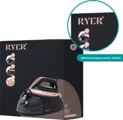 RYER Stoomstrijkijzer Met Stoomgenerator - Iron - Keramische Zoolplaat -Huishoudelijke Artikelen Winkel 1200x1175 9