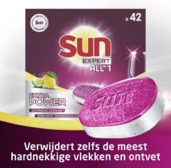 SUN® Sun Tabs Extra Power Citroen - Vaatwastabletten - 6 X 42ST 12 SUN® Sun Tabs Extra Power Citroen - Vaatwastabletten - 6 X 42ST -Huishoudelijke Artikelen Winkel 1200x1178 7