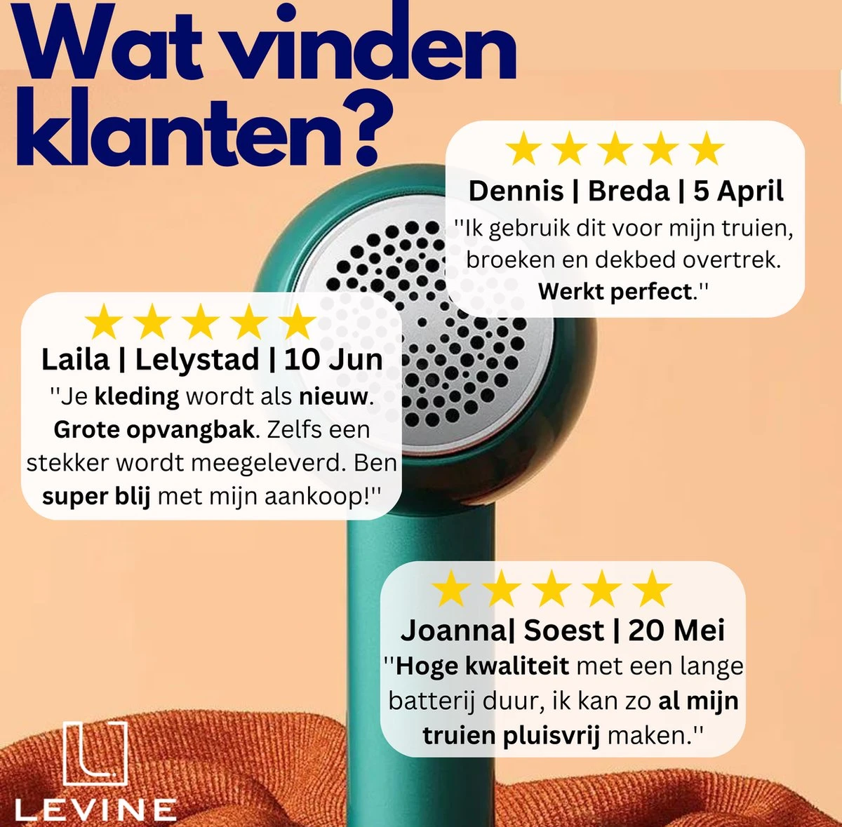 Levine Pluizenverwijderaar - Pluizentondeuse - Ontpluizer - Premium Lint Remover - Elektrisch - Oplaadbaar - Inclusief Oplader 9 Levine Pluizenverwijderaar - Pluizentondeuse - Ontpluizer - Premium Lint Remover - Elektrisch - Oplaadbaar - Inclusief Oplader - Afbeelding 7