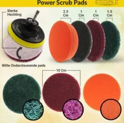 ESSIBLE Borstelboor - Set 20 Stuks - Schrobborstel - Polypropyleen - Borstel Boormachine - Schrobborstel - Schuurborstel - Automatische Reiniging - 20 Delige Borstelset Voor Boormachine 19 ESSIBLE Borstelboor - Set 20 Stuks - Schrobborstel - Polypropyleen - Borstel Boormachine - Schrobborstel - Schuurborstel - Automatische Reiniging - 20 Delige Borstelset Voor Boormachine -Huishoudelijke Artikelen Winkel 1200x1183 7