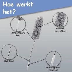 Fain® Plumeau Met Telescoopsteel – Grijs – 80 Tot 280 Cm - Uitschuifbaar – Wasbaar - Flexibel 360° Draaibaar – Duster - Microvezel Ragebol 18 Fain® Plumeau Met Telescoopsteel – Grijs – 80 Tot 280 Cm - Uitschuifbaar – Wasbaar - Flexibel 360° Draaibaar – Duster - Microvezel Ragebol -Huishoudelijke Artikelen Winkel 1200x1190 13