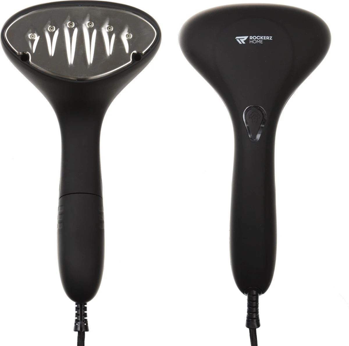 Kledingstomer - Handstomer - Stoomreiniger - Stomer - Luxe Uitvoering - Krachtig En Stijlvol - Inclusief Maatbeker - Snel Opgewarmd (25 Sec) - Geschenkverpakking- 1500W - Merk: Rockerz Home - Kleur: Zwart 3 Kledingstomer - Handstomer - Stoomreiniger - Stomer - Luxe Uitvoering - Krachtig En Stijlvol - Inclusief Maatbeker - Snel Opgewarmd (25 Sec) - Geschenkverpakking- 1500W - Merk: Rockerz Home - Kleur: Zwart