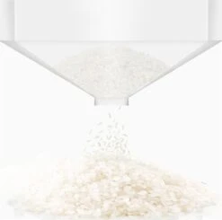 Merkloos TDR-Japans Rijst/Granen Container/Dispenser/ Opbergdoos - 6KG Inhoud - Wit 17 Merkloos TDR-Japans Rijst/Granen Container/Dispenser/ Opbergdoos - 6KG Inhoud - Wit -Huishoudelijke Artikelen Winkel 1200x1192 7