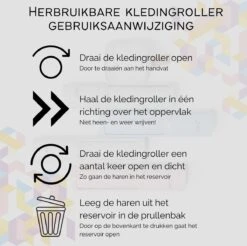 Pluizenverwijderaar - Ontpluizer - Kledingroller – Pluizenroller - Kleefroller - Kledingborstel - Pluizentondeuse - Huisdierhaar Verwijderaar -Huishoudelijke Artikelen Winkel 1200x1193 16