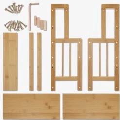 Navaris Keukenrek Met 3 Planken - Verstelbaar Kruidenrek Van Bamboe - Staand - Stevige Constructie - Natuurlijk Bamboehout - Waterafstotend 18 Navaris Keukenrek Met 3 Planken - Verstelbaar Kruidenrek Van Bamboe - Staand - Stevige Constructie - Natuurlijk Bamboehout - Waterafstotend -Huishoudelijke Artikelen Winkel 1200x1195 2