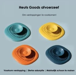 Heuts Goods - Gootsteenzeef - Gootsteenstop - Afvoerzeef - Afvoerstop - Spoelbal - Bad - Douchebak - Keuken - Wasbak - Badkuip - Siliconen - Donkerblauw 19 Heuts Goods - Gootsteenzeef - Gootsteenstop - Afvoerzeef - Afvoerstop - Spoelbal - Bad - Douchebak - Keuken - Wasbak - Badkuip - Siliconen - Donkerblauw -Huishoudelijke Artikelen Winkel 1200x1196 11