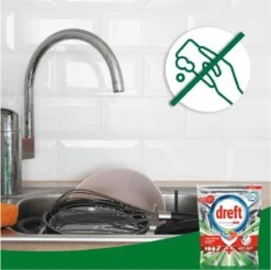 Dreft Platinum Plus All In One Lemon - 95 Stuks - Vaatwastabletten -Huishoudelijke Artikelen Winkel 1200x1197 15