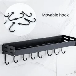 Merkloos TDR - Kruidenrek - Ophangbaar - Inclusief 6 Verplaatsbare Haken Voor Keukengereedschap - 50 Cm - Zwart 9 Merkloos TDR - Kruidenrek - Ophangbaar - Inclusief 6 Verplaatsbare Haken Voor Keukengereedschap - 50 Cm - Zwart -Huishoudelijke Artikelen Winkel 1200x1198 18