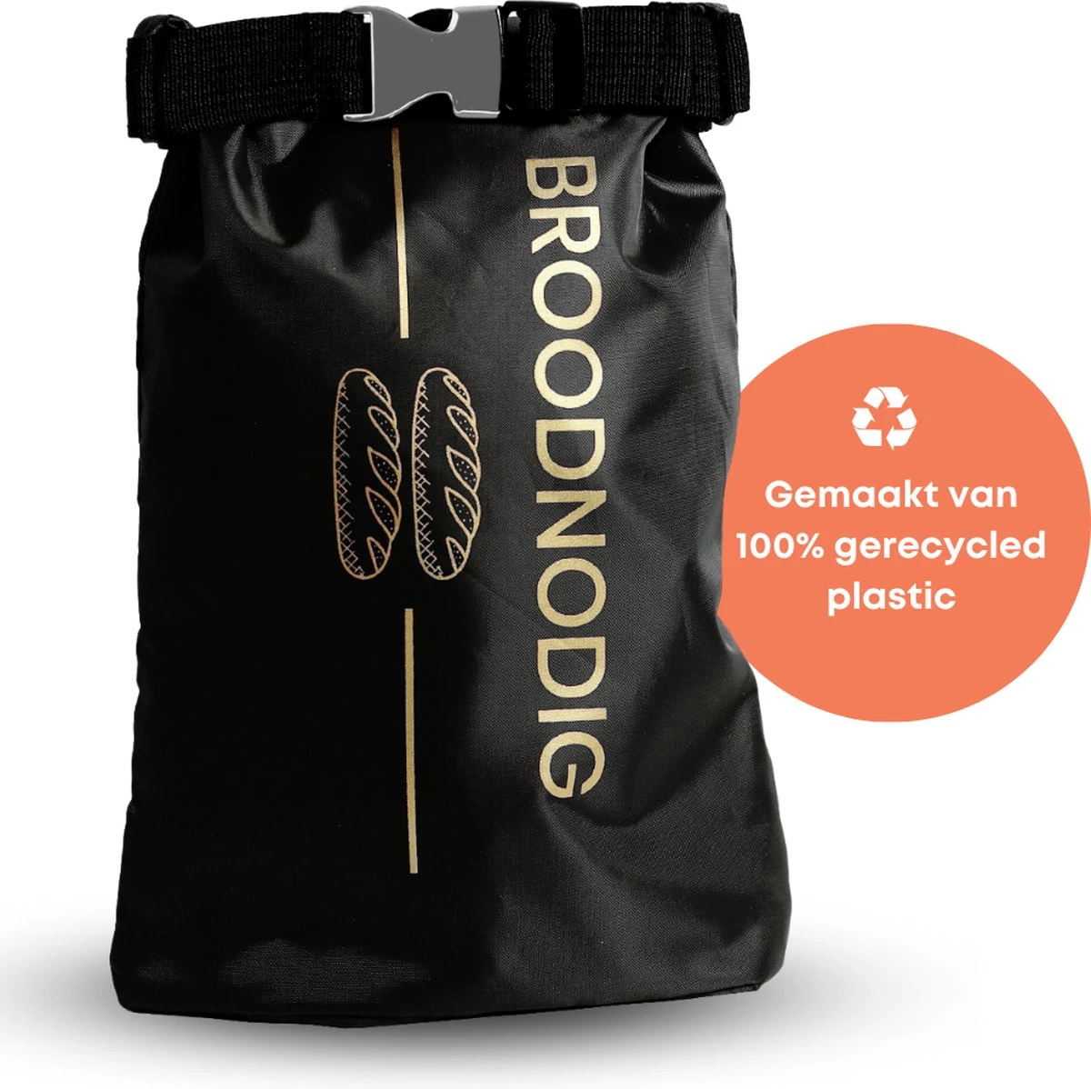 BROODNODIG® - Herbruikbare Boterhamzak - Van 100% Gerecyclede PET-flessen - Ideaal Als Diepvrieszakjes - Lunchzak - Herbruikbaar Boterhamzakje - Foodwrap - Lunchbox - 30x20cm - Zwart 3 BROODNODIG® - Herbruikbare Boterhamzak - Van 100% Gerecyclede PET-flessen - Ideaal Als Diepvrieszakjes - Lunchzak - Herbruikbaar Boterhamzakje - Foodwrap - Lunchbox - 30x20cm - Zwart