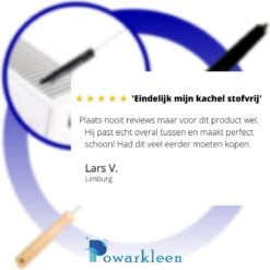 Powarkleen® - Radiatorborstel - Flexibel - Houten Handvat - Roestvrijstaal - Schoonmaakborstel - 70cm Lang! - 1 Stuk -Huishoudelijke Artikelen Winkel 1200x1198 73