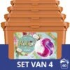 Robijn Kokos 3 In 1 Wascapsules - 4 X 15 Wasbeurten - Voordeelverpakking -Huishoudelijke Artikelen Winkel 1200x1200 101