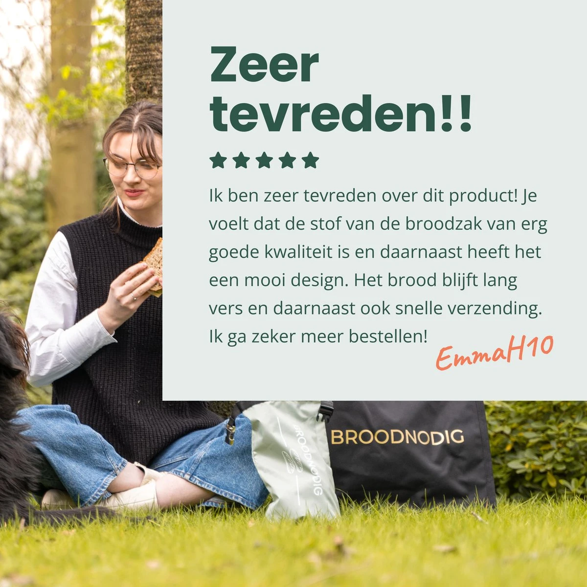 BROODNODIG® - Herbruikbare Boterhamzak - Van 100% Gerecyclede PET-flessen - Ideaal Als Diepvrieszakjes - Lunchzak - Herbruikbaar Boterhamzakje - Foodwrap - Lunchbox - 30x20cm - Zwart 4 BROODNODIG® - Herbruikbare Boterhamzak - Van 100% Gerecyclede PET-flessen - Ideaal Als Diepvrieszakjes - Lunchzak - Herbruikbaar Boterhamzakje - Foodwrap - Lunchbox - 30x20cm - Zwart - Afbeelding 2
